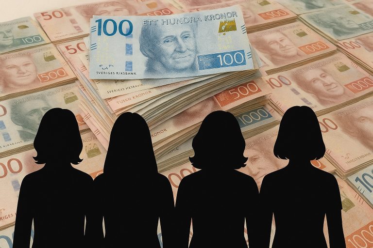 Topp 25 kvinnor med högst lön