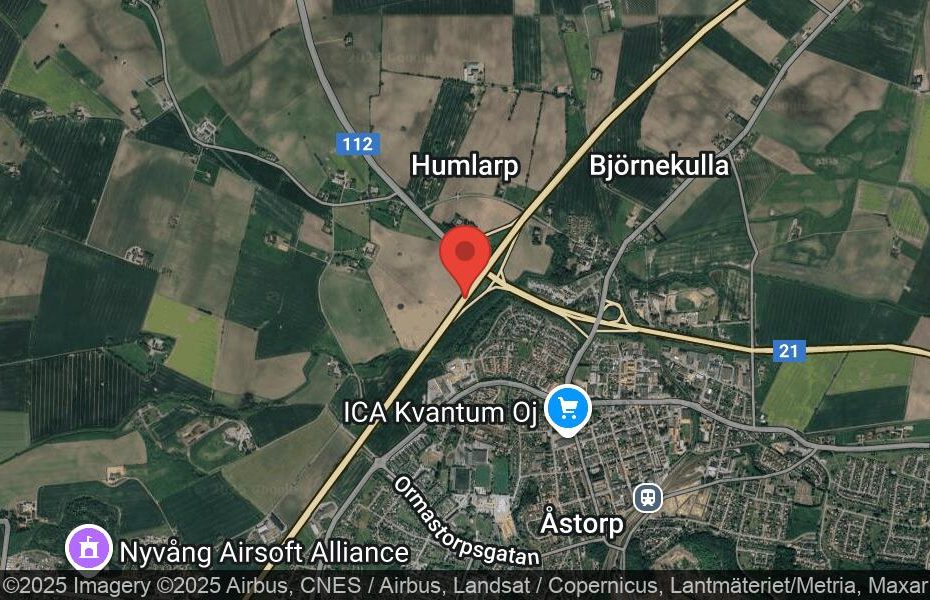 Händelseplats, Google Maps