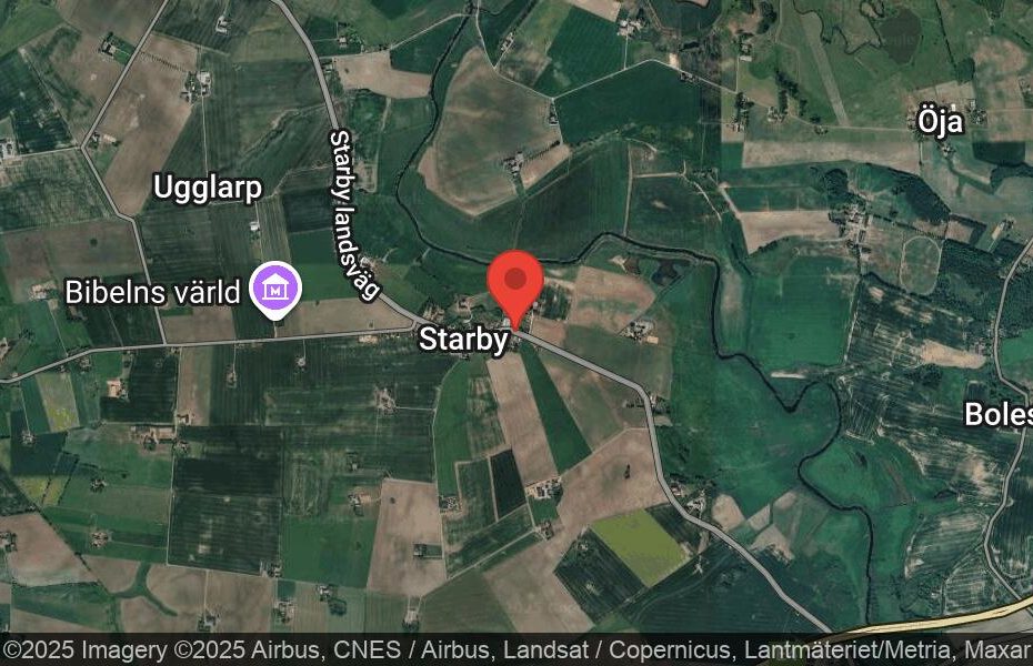 Händelseplats, Google Maps