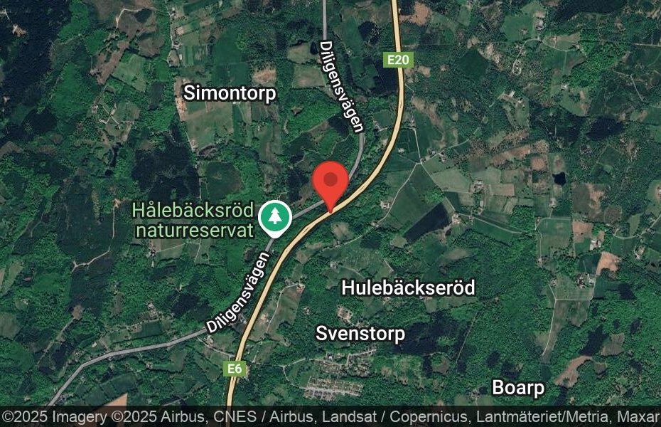 Händelseplats, Google Maps