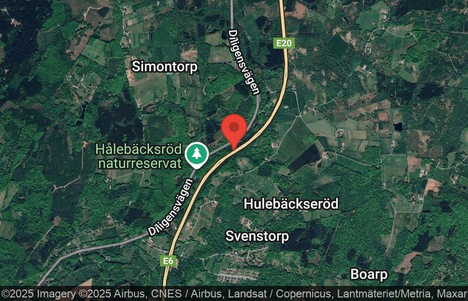 Händelseplats, Google Maps