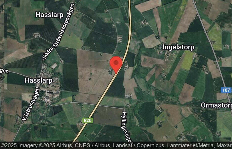 Händelseplats, Google Maps