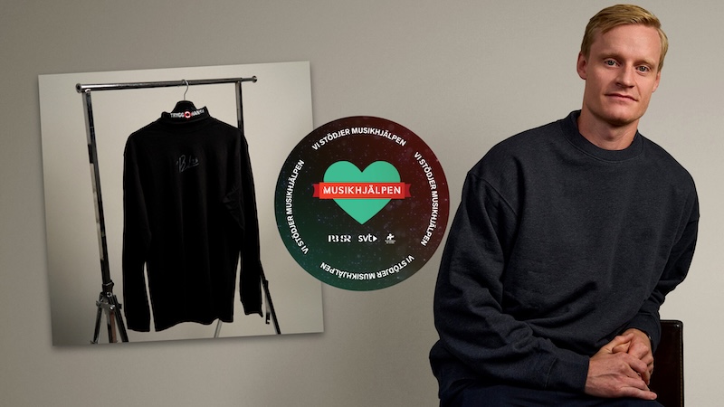 Signerad Rögle-tröja