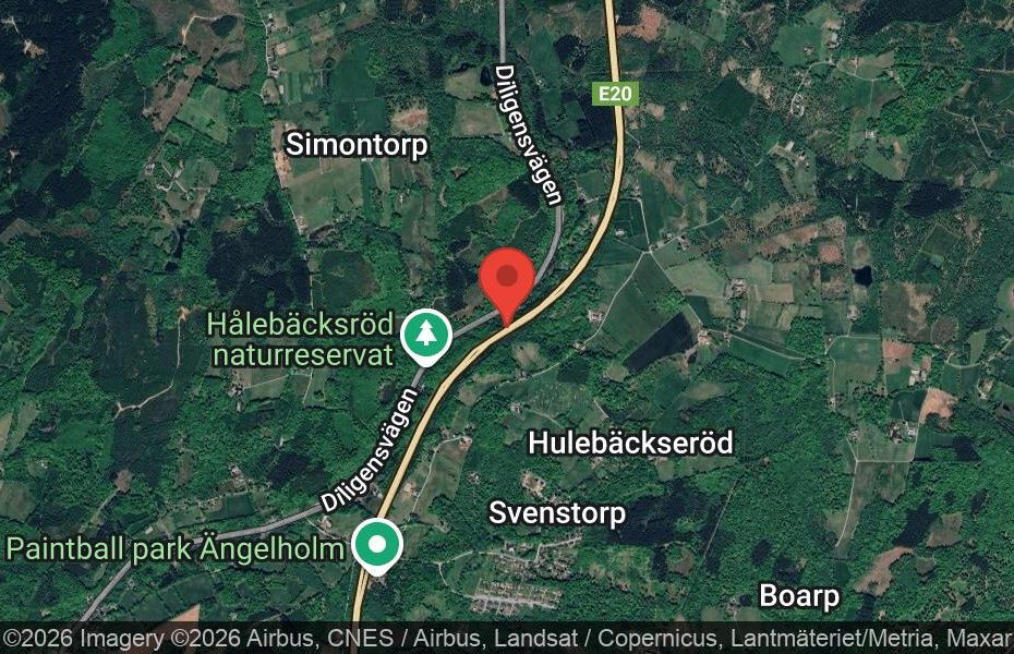 Händelseplats, Google Maps